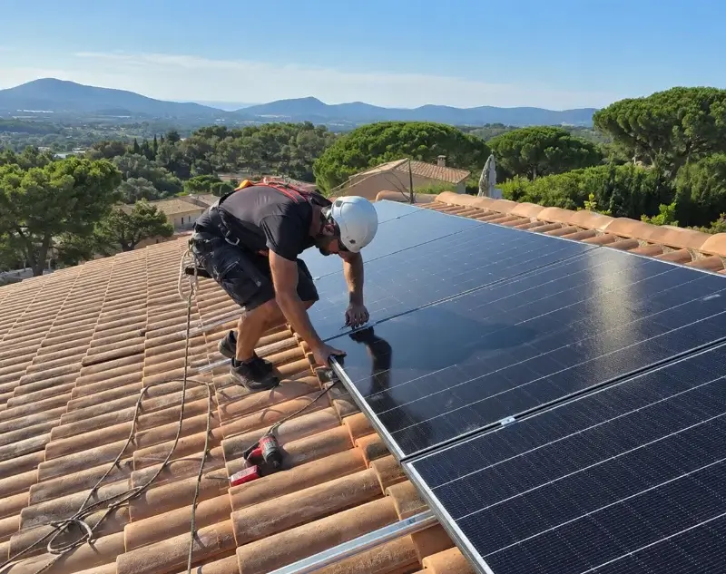 Installateur panneaux solaires Proissans — pose photovoltaïque sur toiture