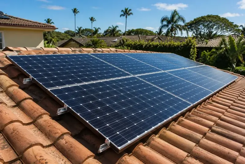 Installation de panneaux solaires à Proissans